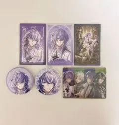 星導ショウ チェキ風カード 缶バッジ 【Dytica 3周年】