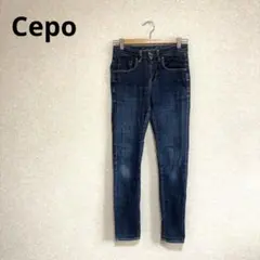Cepo セポ スキニーデニムパンツ ジーンズ ストレッチ ブルー Sのサムネイル