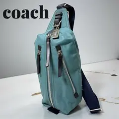 ✨希少色✨コーチ ボディバッグ トンプソン スリングバッグ クロスボディーレザー