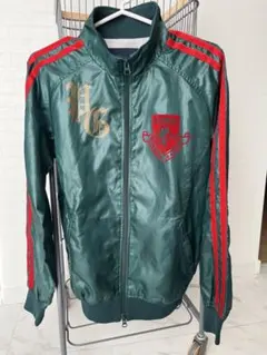 パーリーゲイツ ナイロンジャケット スニード ダブルジップ ビッグロゴ