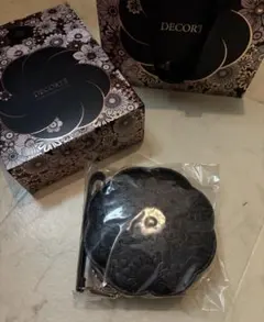 未開封DECORTÉクリスマスコフレ2025 花柄 ラウンドポーチ 百貨店購入
