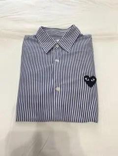PLAY COMME des GARÇONS ストライプシャツ M レディース