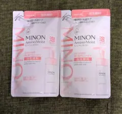 ミノン Amino Moist ジェントルウォッシュ ホイップ つめかえ用 2個のサムネイル
