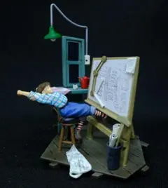 寝不足のフィオ（スタジオジブリ 紅の豚）塗装済完成品 - メルカリ