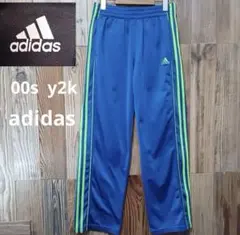 old adidas アディダス トラックパンツ 刺繍ロゴ　トラックジャケット