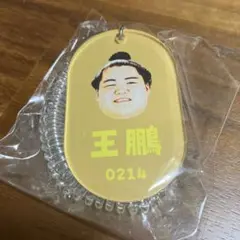 王鵬　大相撲ガチャ　ロッカーキー風キーホルダー