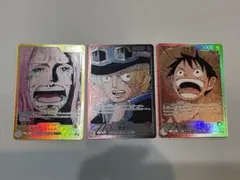 モンキー・D・ルフィ　ジュエリー・ボニー　サボ　リーダーパラレル