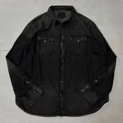美品 POLO RALPH LAUREN DENIM WESTERN SHIRT