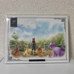 キングダムハーツ キャンバスボード 100エーカーの森 一番くじ KH 20th