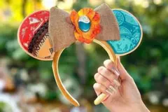 パリ ディズニー 限定 モアナ カチューシャ