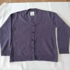 ｉｃｈｉ イチ パープル長袖カーディガン