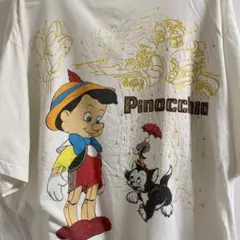90s ピノキオ vintagtシャツ tee disney ディズニー ミッキ - メルカリ