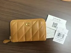 COACH コーチ　スモールジップアラウンドカードケース　コインケース