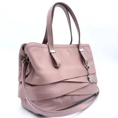 【良品】NINA RICCI ニナリッチ　ティアード　2WAY ショルダーバッグ