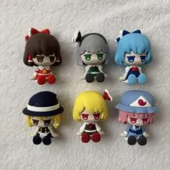 ダイソー 東方Project V2 じとっと ラバーフィギュア 全6種