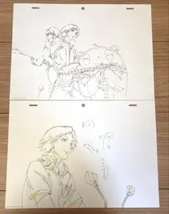ペルソナ4 ザ・ゴールデン 主人公 鳴上悠 花村陽介 クマ 複製原画 P4G