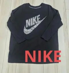 【NIKE】ナイキ ドットビッグロゴ ワイドカットソー XL ドロップショルダー