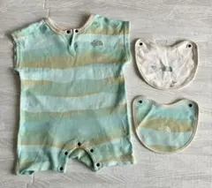 THE NORTH FACE ノースフェイス ロンパース・スタイ 3点セット半袖