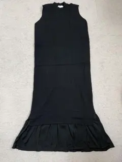 senseofplace センスオブプライス　ノースリーブ　ワンピース　リブ