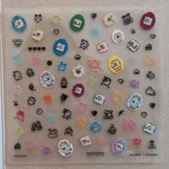 たまごっち　ネイルシール　D