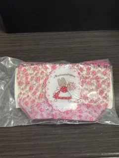 マロンクリーム　プールバッグ風　ミニクリアポーチ