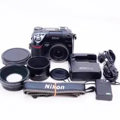 Nikon COOLPIX 8400 完動美品 純正ワイコン 18mm超広角 Nikon COOLPIX 8400 動作美品 純正ワイコン 18mm超広角 - メルカリ