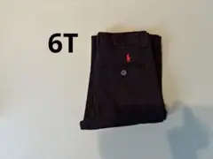 POLO RALPH LAUREN ⭐︎新品訳あり⭐︎6Tパンツ黒色
