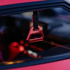 ライクワイズ つり革 パープル JDM 吊革 吊り革 旧車 つりかわ 紫 