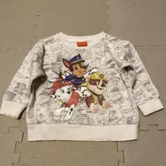 パウ・パトロール トレーナー 90cm 総柄