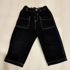 ブラック ストレートパンツ 18-24ヶ月