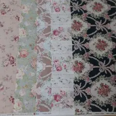 ルシアン★5枚セット★約55㎝×30㎝