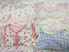 女の子　ロンパース70　まとめ売り
