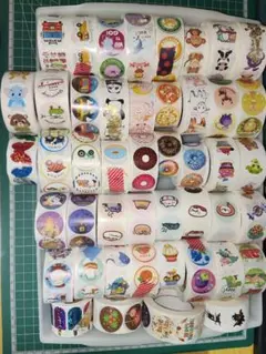 ロールシール ごほうびシール サンキューシール♪ おすそ分け♪