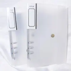 セリア 6リングバインダー 6穴バインダー