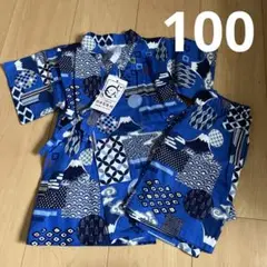 新品　男児　甚平　100cm 富士山