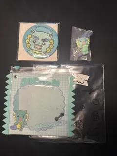JOCHUM マツキヨ　ココカラ　刺繍ミラー　スライダーポーチ　ヤヌカミ