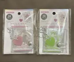 セリア☆新品☆アルバムキーホルダー☆2個セット☆シール　推し活