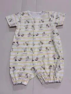 PEANUTS ロンパース 50-60cm