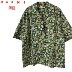 【新品】UNIQLO ユニクロ　MARNI コラボ　花柄シャツ　ボタニカルシャツ