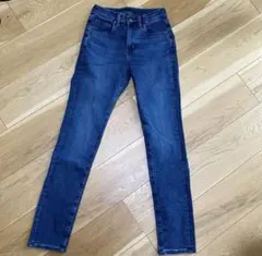 【美品】ヒートテックウルトラストレッチスリムジーンズ　26