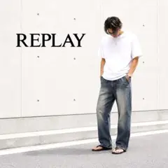 REPLAY｜ルーズストレートデニムw31リプレイSafari掲載ブランドのサムネイル