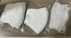 ホワイト立体型マスク　30枚セット