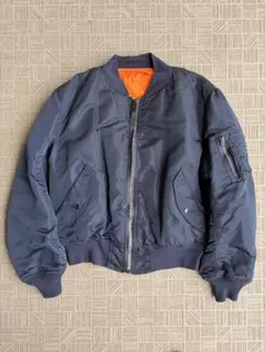 2026年最新】ALPHA INDUSTRIES カラー：ネイビー系 メンズ MA-1