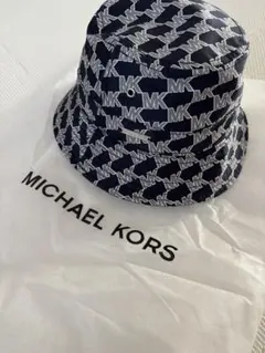 新品　未使用品　MICHAEL KORS バケットハット ネイビー