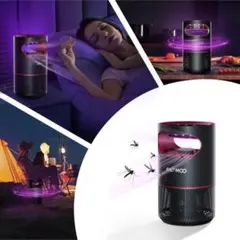 ♡※後右1017 未使用保管品 太陽光充電式 屋外用電撃殺虫器 蚊取り器