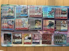 赤青エース構築済みデッキ＋おまけパーツ