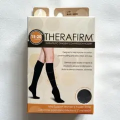 THERAFIRM セラファーム　着圧ソックス　黒　15-20mmhg Lサイズ
