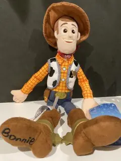 トイストーリー4 ウッディ ぬいぐるみ ボニーのサイン入り