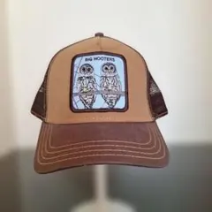 Blur Bono スケルトン刺繍 メッシュキャップ ブラウン - メルカリ