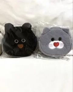 mojojojo フェイスポーチ　モノクロ　２種 mojojojo フェイスポーチ モノクロ 2種セット - メルカリ